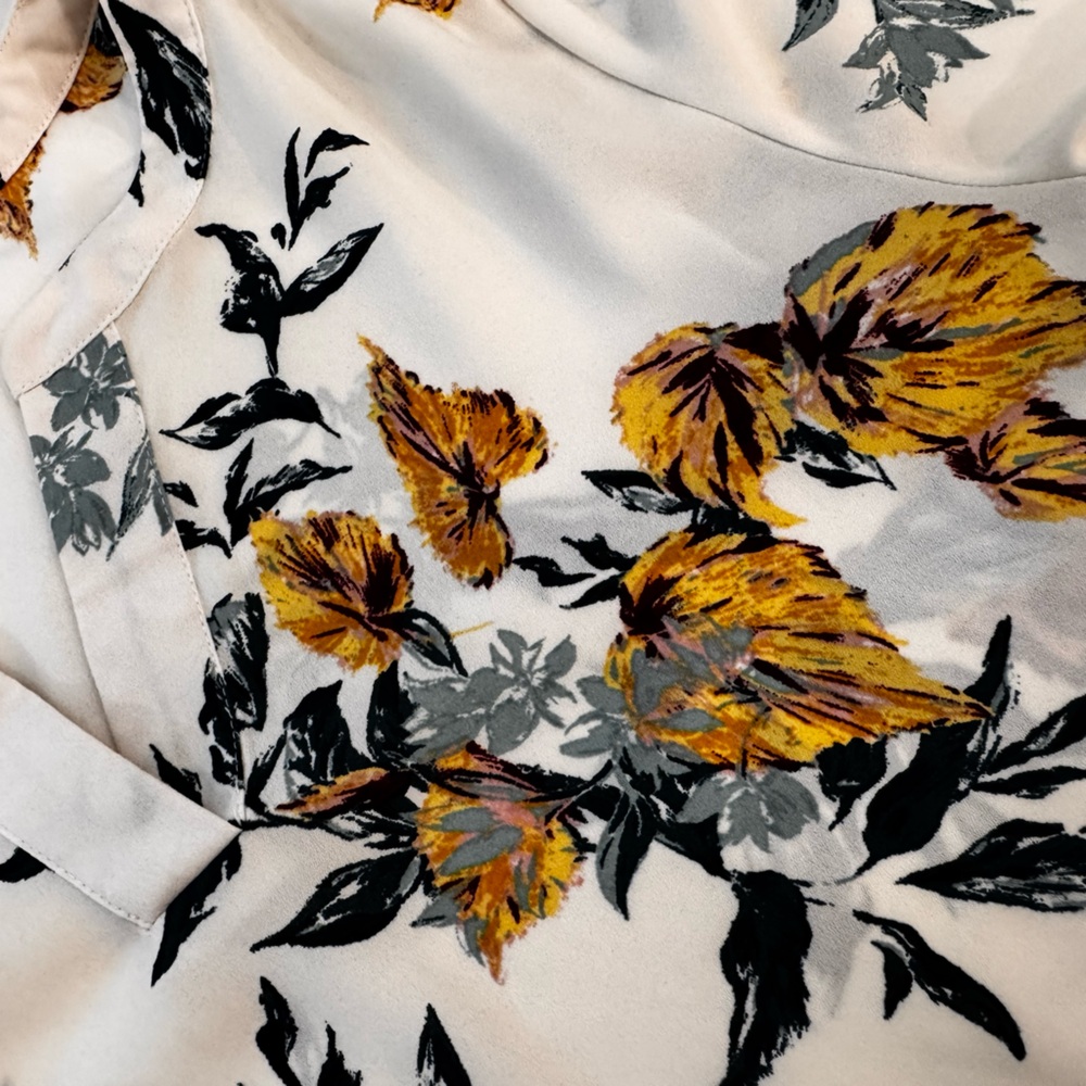 Van Heusen print top